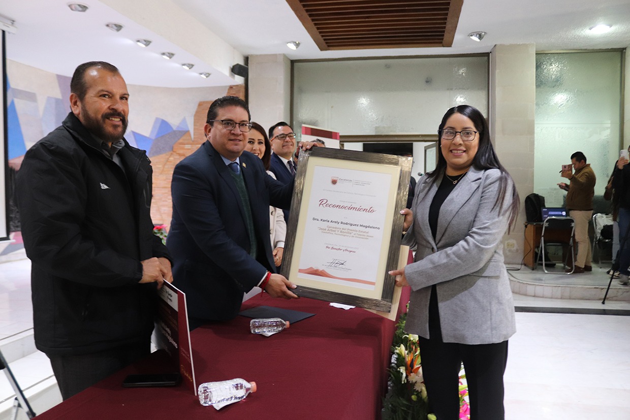 The State Government of Zacatecas presents the State Awards for Science, Technology, Innovation and “José Arbol y Bonilla” for Young Scientific, Technological and Innovative Talents for 2023