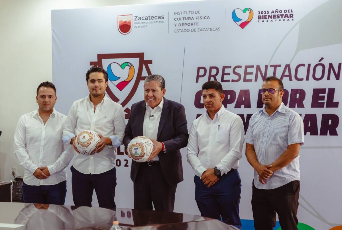Anuncia Gobernador David Monreal la Copa por el Bienestar 2025 con ...